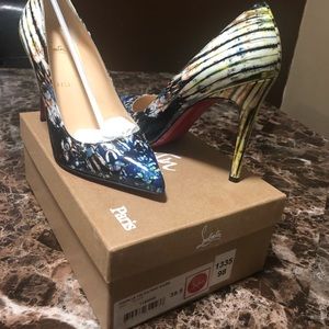 Christian Louboutin Pigalle Follies Patent 100m